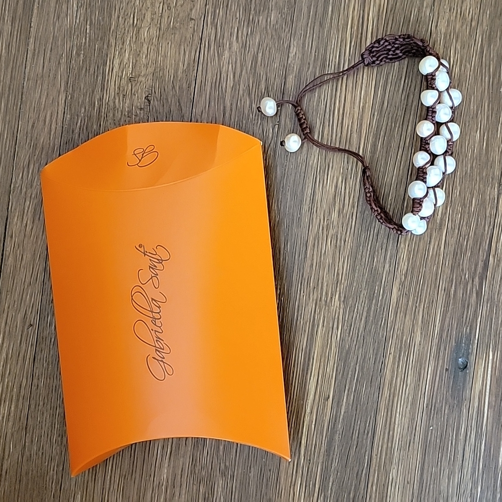 NIB Gabriella Santi Pearl Bracelet